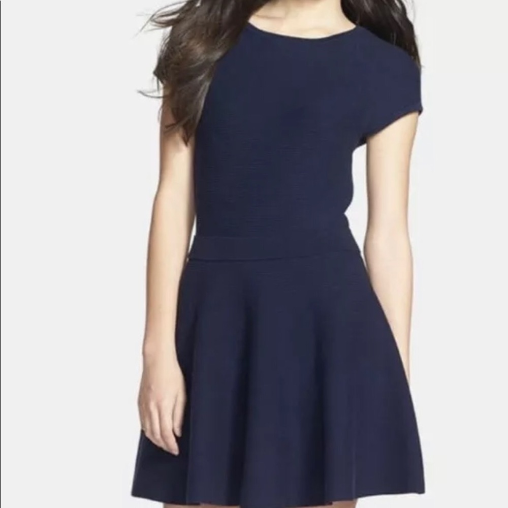 TRINA TURK Cozumel Dress in Navy Blue